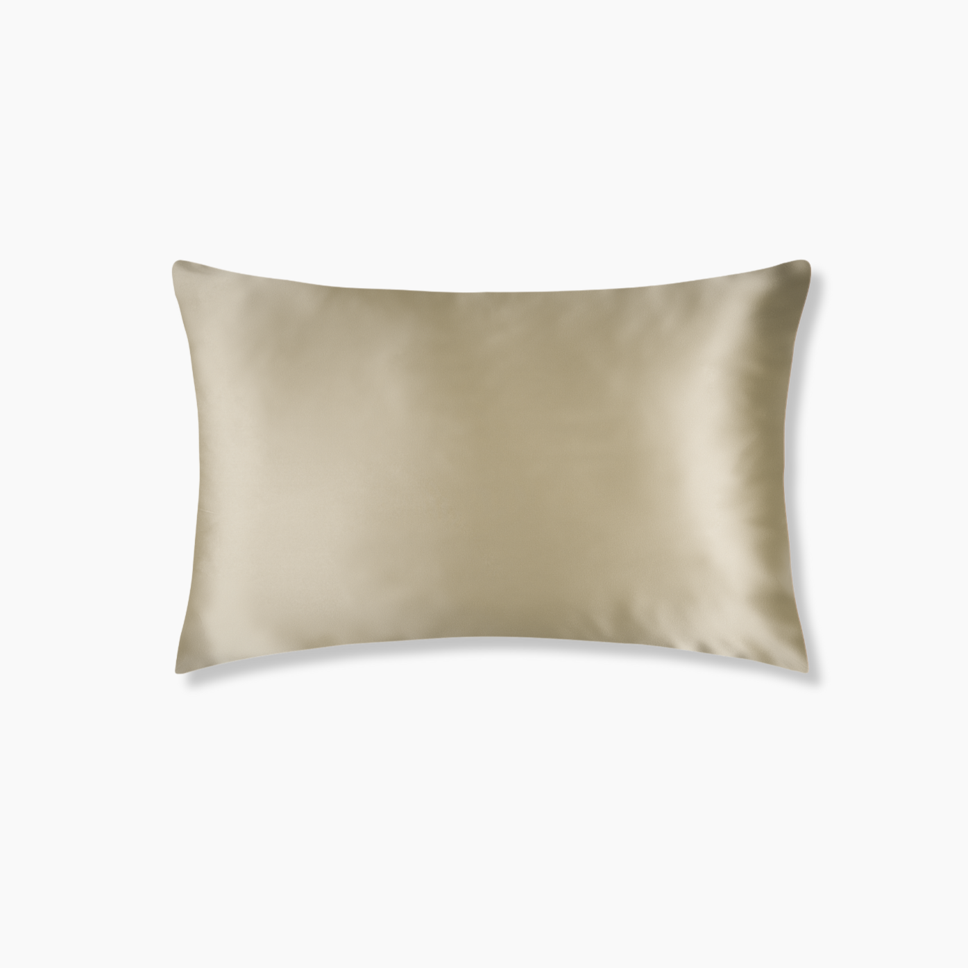 Zijden kussensloop Champagne Beige