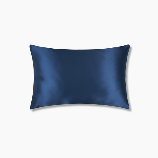 Zijden kussensloop Navy Blauw